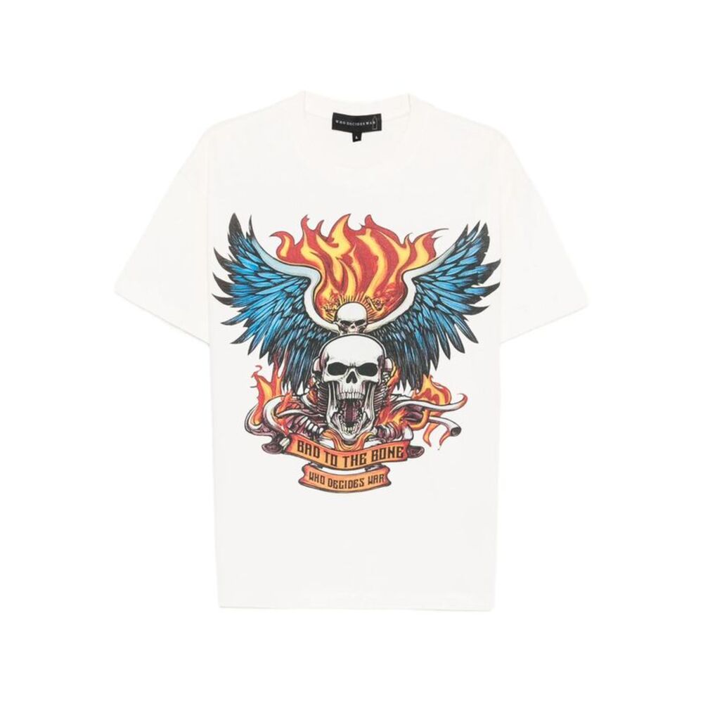 Who Decides War White T-Shirts & Vests - T-Shirts Men